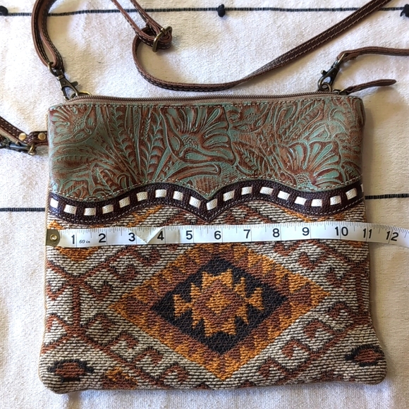 👜 Myra Bag Western Design shoulder and wrist strap - Picture 7 of 10